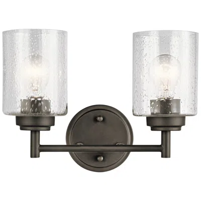 Kichler Winslow 9 1/4" High Olde Bronze 2-light Wall Sconce