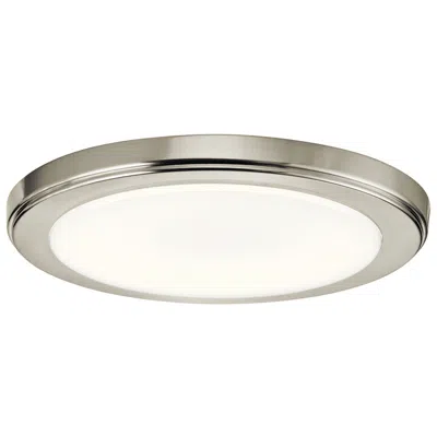 Kichler Zeo 10" Wide Round Brushed Nickel 4000k Led Ceiling Light