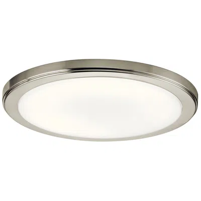 Kichler Zeo 13" Wide Round Brushed Nickel 3000k Led Ceiling Light