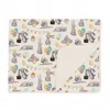 Kickee Lightweight Toddler Blanket In Natural Egg Hunt