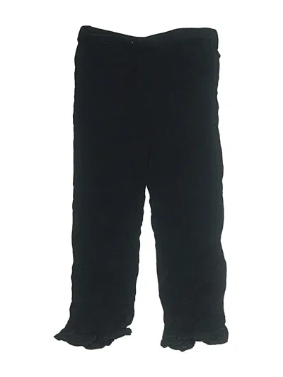 Pre-owned Kickee Pants Kids' Casual Pants In Black