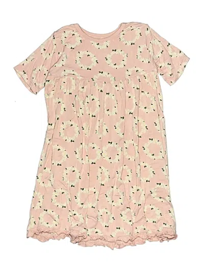 Pre-owned Kickee Pants Kids' Dress In Pink