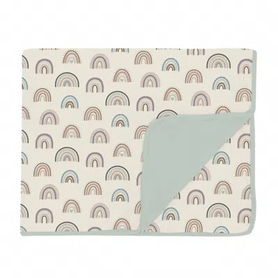 Kickee Toddler's Earthly Rainbows Blanket In Multi
