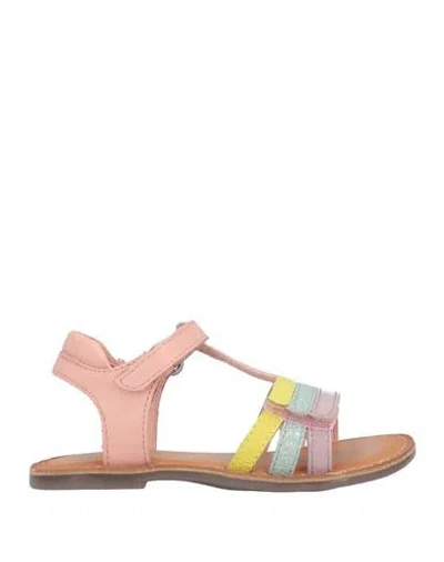 Kickers Babies'  Toddler Girl Sandals Light Pink Size 10c Soft Leather