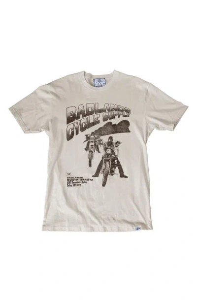 Kid Dangerous Badlands Cycle Supply Graphic T-shirt In Natural
