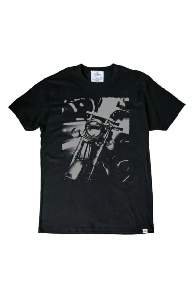 Kid Dangerous Chopper Graphic T-shirt In Black