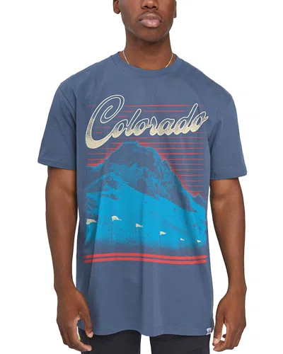 Kid Dangerous Colourado Graphic Tee In Blue
