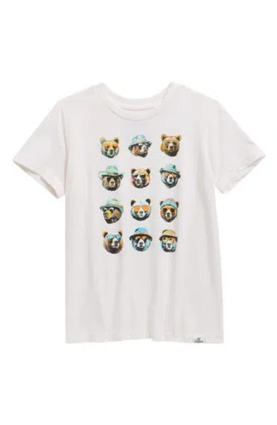 Kid Dangerous Kids' Grizzles Graphic T-shirt In Brown