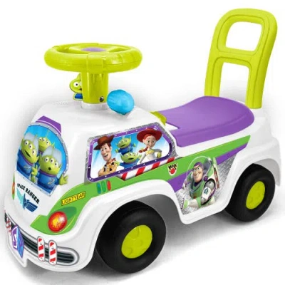 Kiddieland Adventure Rideon Buzz Lightyear, Disney Space Light & Sound,12mo+