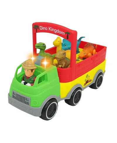 Kiddieland Dinosaur Adventure Safari Toy Truck, Ages 3+ In Multi
