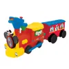 Kiddieland Disney Mickey Mouse 2 In 1 Battery Powered Ride On Choo Choo Train With Caboose And Tracks In Multi