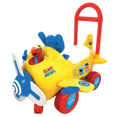 Kiddieland Sesame Street Elmo''s Plane In Yellow