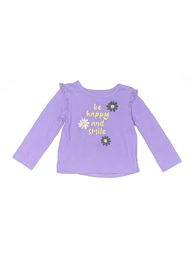 Pre-owned Kidgets Kids' Long Sleeve T-shirt In Purple