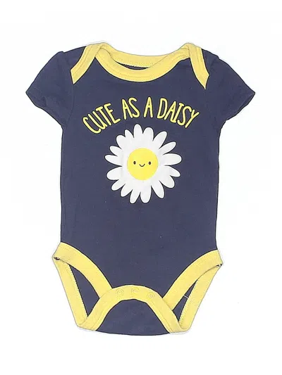 Pre-owned Kidgets Babies' Short Sleeve Onesie In Blue