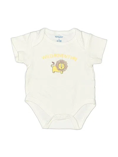 Pre-owned Kidgets Babies' Short Sleeve Onesie In Yellow