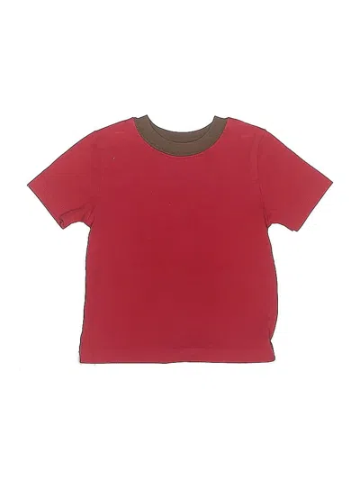 Pre-owned Kidgets Kids' Short Sleeve T-shirt In Burgundy