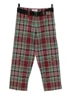 Kidill Bondage Trousers In Green