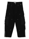 Kidill Double-knee Trousers In Black