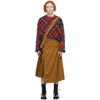 Kidill Ssense Exclusive Brown Dickies Edition Fold Trousers In Brown