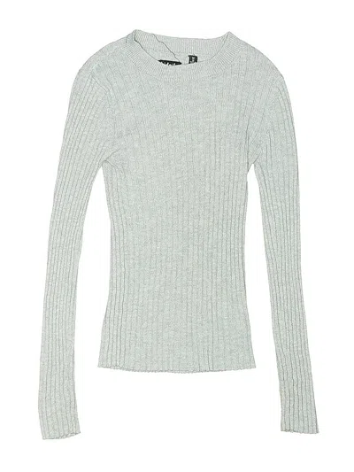 Pre-owned Kidpik Kids' Pullover Sweater In Silver