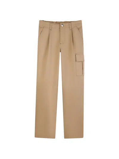 Kids Around Kids' Adjustable-waist Trousers In Neutral