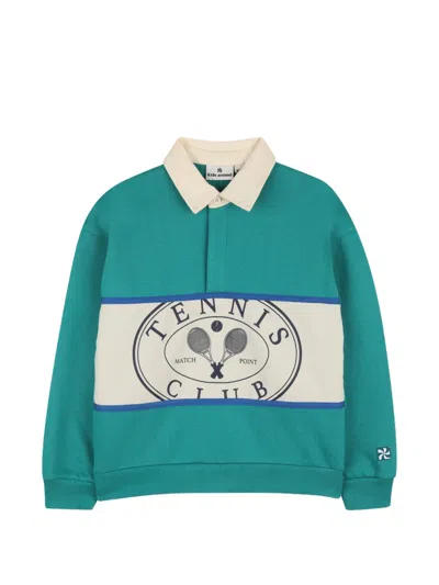 Kids Around Kids' Fleece Sweatshirt In Green