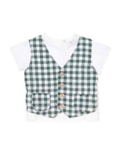 Kid's Company Babies'  Newborn Boy T-shirt Green Size 3 Cotton