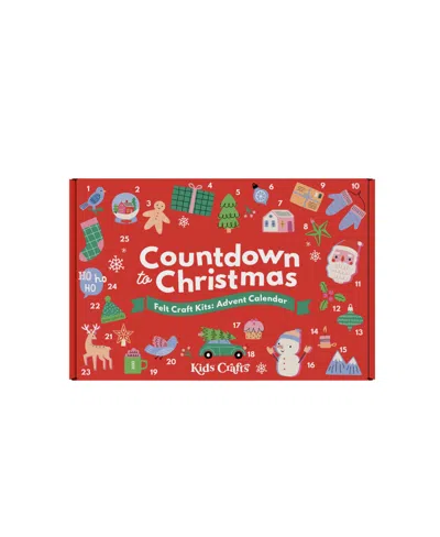Kids Crafts 2024 Countdown To Christmas Advent Calendar, 25 Diy Craft Kits In Multi
