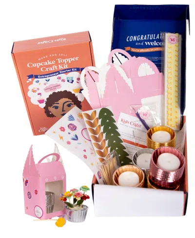 Kids Crafts Entrepreneur Business In A Box Cupcake Craft Kit In Multi