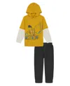 Kids Headquarters Boys 4-7 2-piece Long Sleeve Hoodie And Joggers Set In Multi