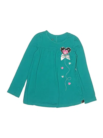 Pre-owned Kids Headquarters Kids' Dress In Teal