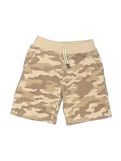 Pre-owned Kids Headquarters Kids' Khaki Shorts In Tan