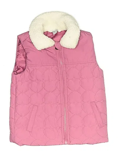 Pre-owned Kids Headquarters Kids' Vest In Pink