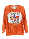 Kidscharm Women's Sanderson Sisters Hocus Pocus Top In Orange In Orange