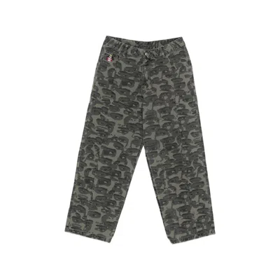 Kidsuper All-over Print Wide-leg Jeans In Multi