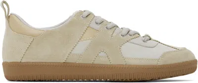 Kidsuper Beige K Soccer Sneakers In Cream
