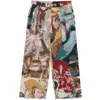 Kidsuper Jacquard Paintings Double Pleated Trousers