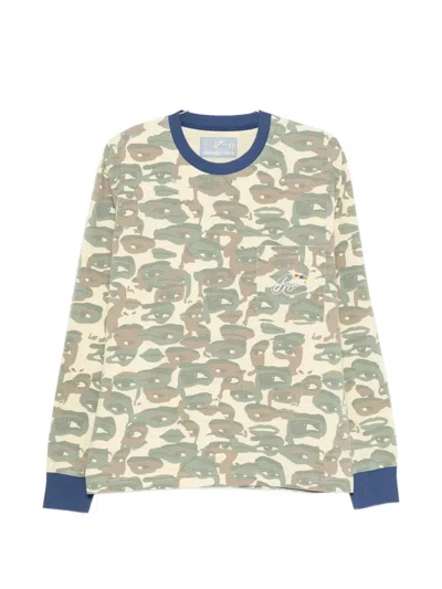 Kidsuper Camouflage Pocket T-shirt In Neutral