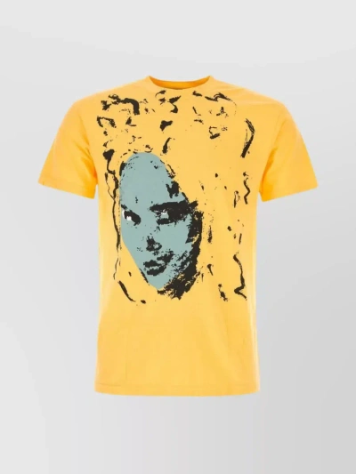 Kidsuper T-shirt-xl Nd  Studios Male In Yellow