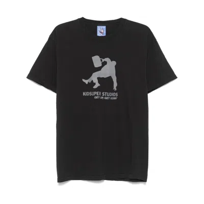 Kidsuper Cotton T Shirts In Black