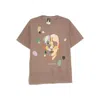 Kidsuper Face-print T-shirt In Brown