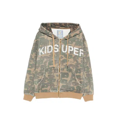 Kidsuper Dkgre Hoodie In Brown