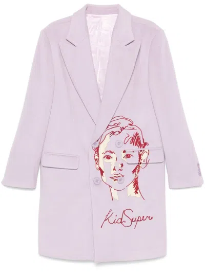 KIDSUPER 头刺绣细节