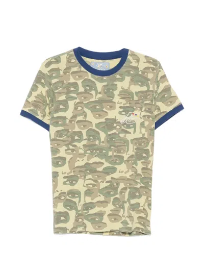 Kidsuper Face Camo T-shirt In Multi