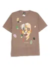 Kidsuper Face-print T-shirt In Brown