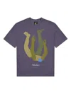Kidsuper Falling Man T-shirt In Purple