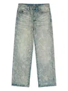 Kidsuper Floral-pattern Jeans In Blue
