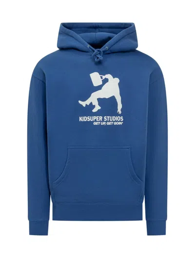 Kidsuper Get Goin' Sweatshirt In Blue