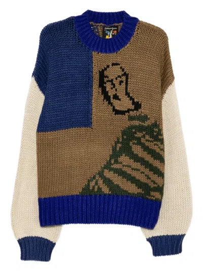 Kidsuper Girl In Stripes プルオーバー In Multi