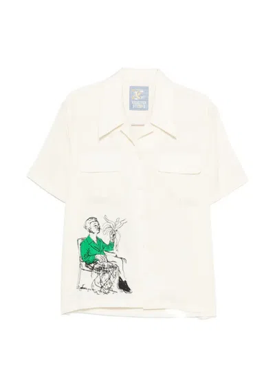 Kidsuper Graphic Pocket Shirt In Neutral